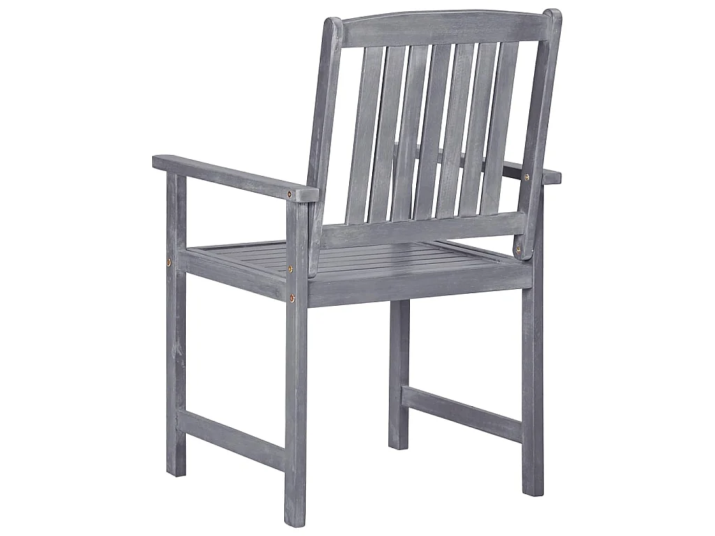 Chaises de metteur en scène 4 pcs Bois massif d'acacia 2