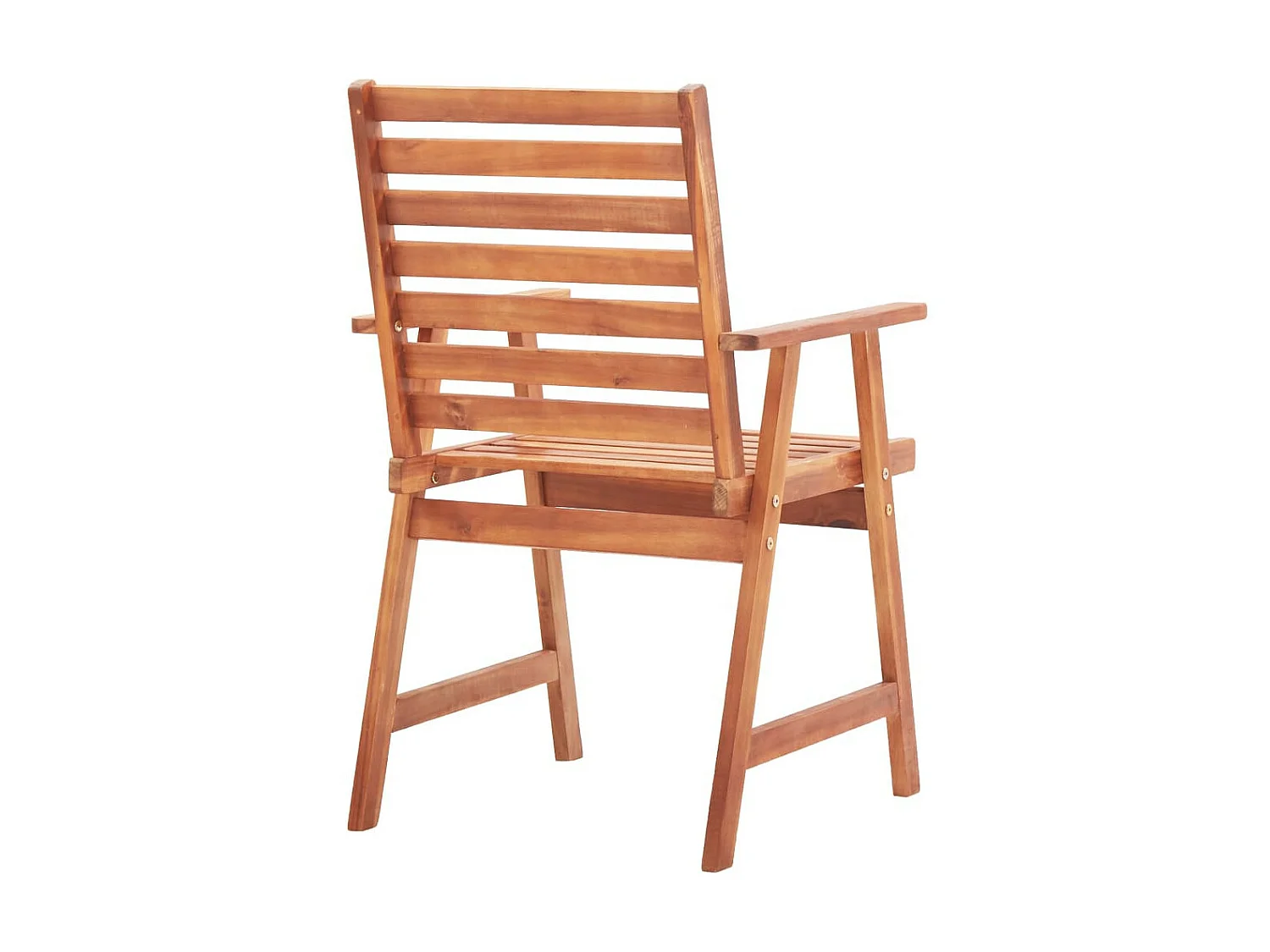 Chaises de salle à manger d'extérieur 3 pcs Acacia massif