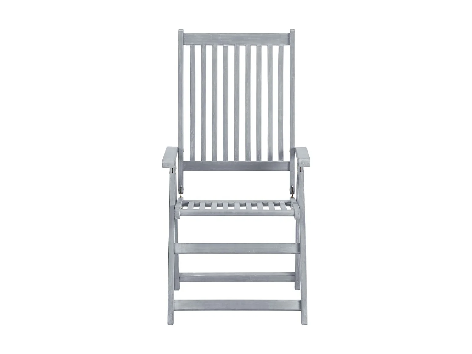 Chaises inclinables de jardin 2 pcs avec coussins Bois d'acacia 28