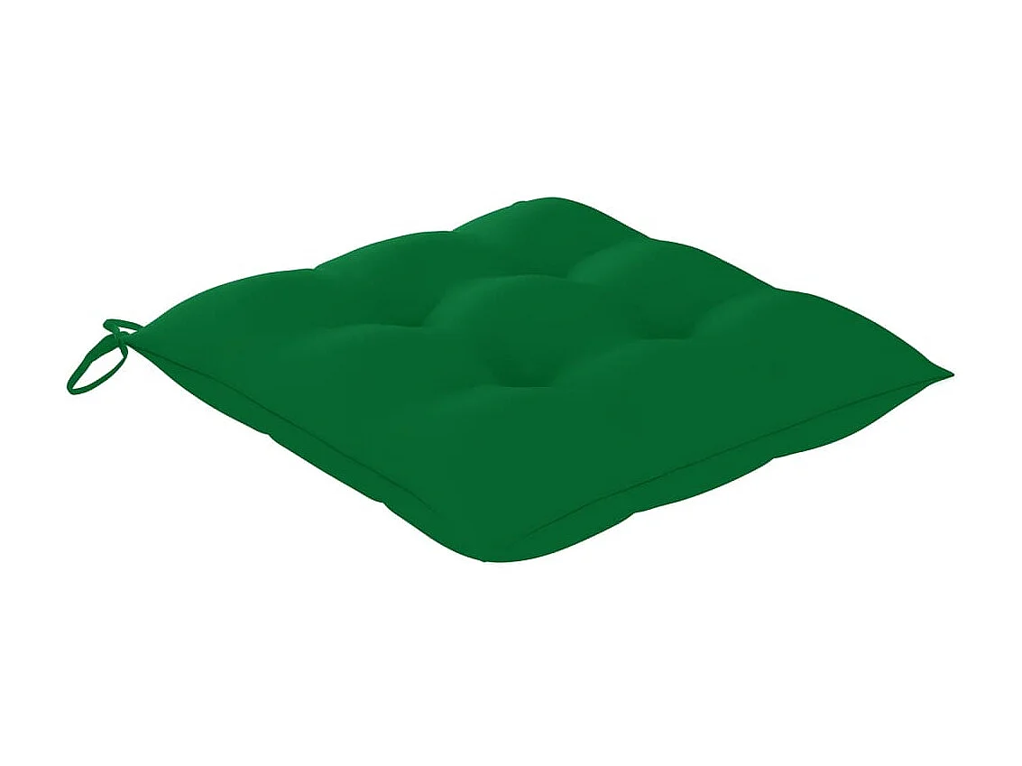 Chaises à dîner d'extérieur 6 pcs avec coussins Acacia massif 9