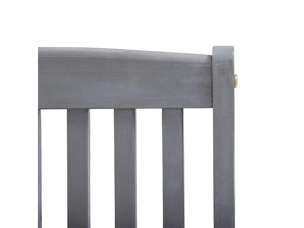 Chaises pliables d'extérieur 8 pcs Bois d'acacia solide 5