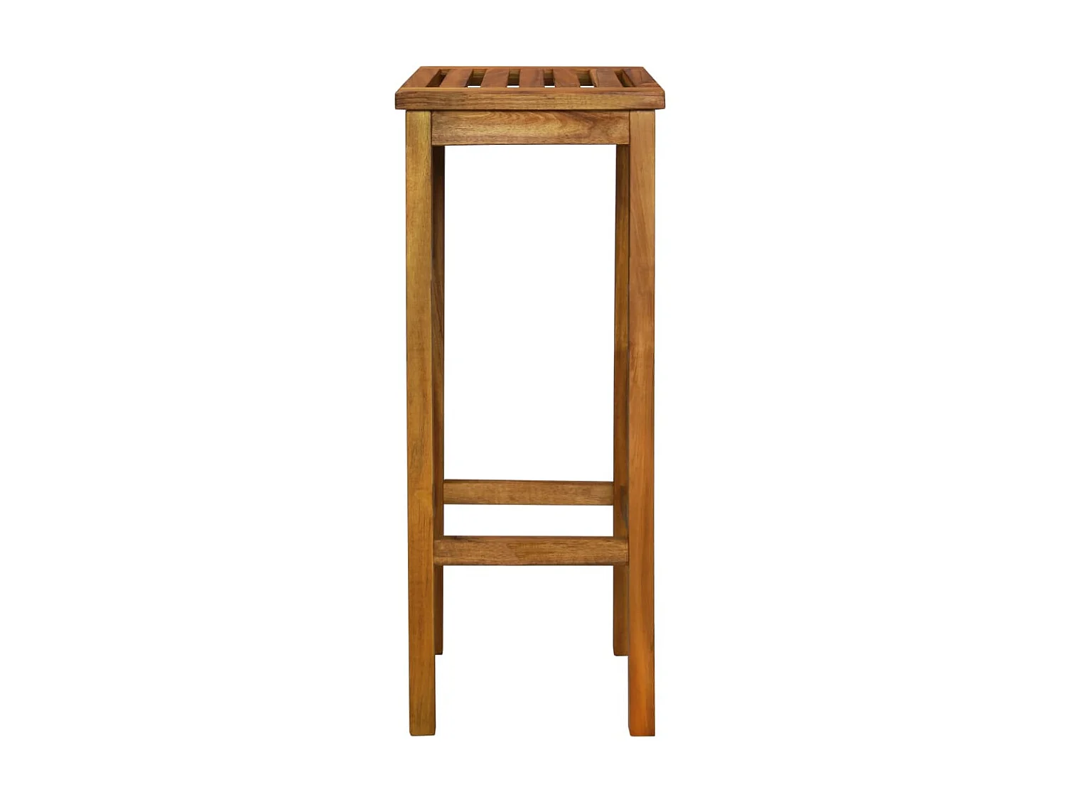 Tabourets de bar 2 pcs Bois d'acacia solide 3