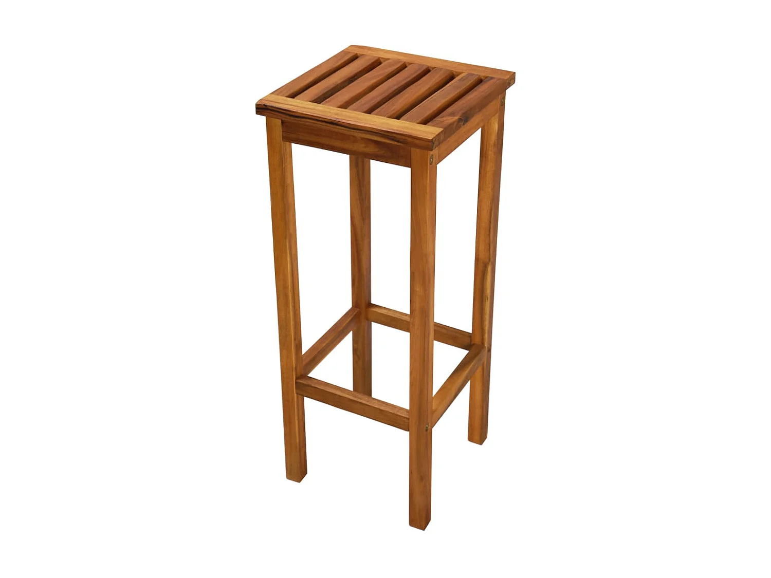 Tabourets de bar 2 pcs Bois d'acacia solide 3