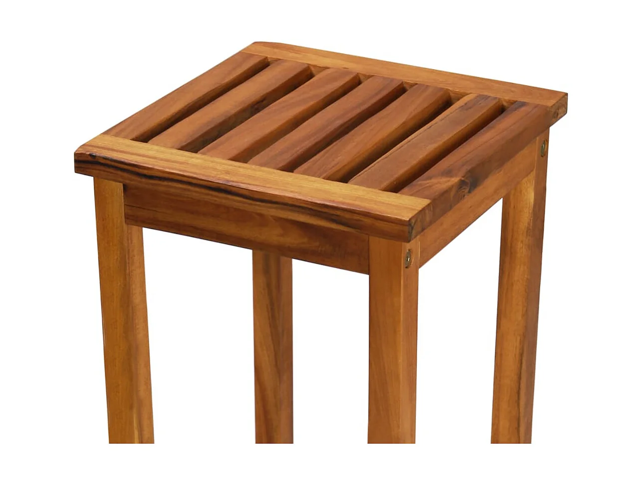 Tabourets de bar 2 pcs Bois d'acacia solide 3