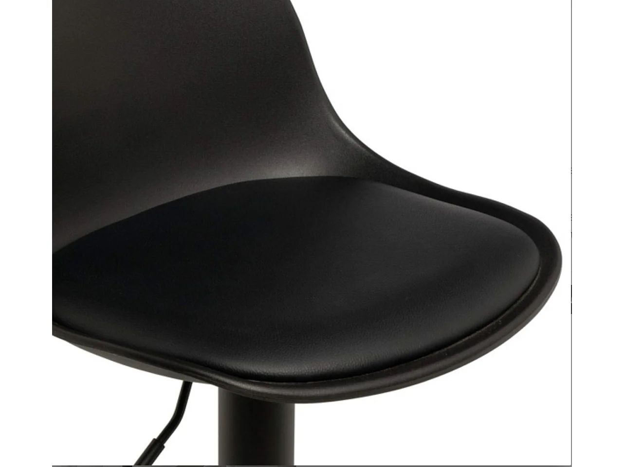 Baly moderne draai- en hefkruk-Kleur Zwart