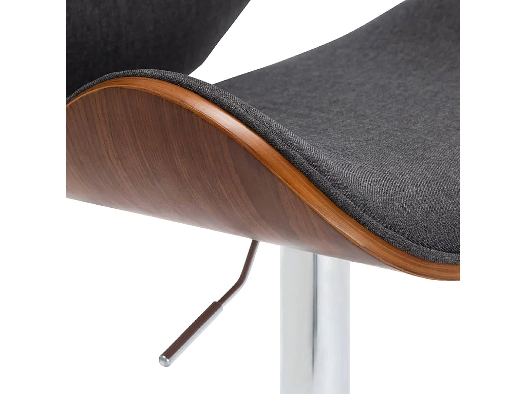 Chaise de bar Gris Tissu