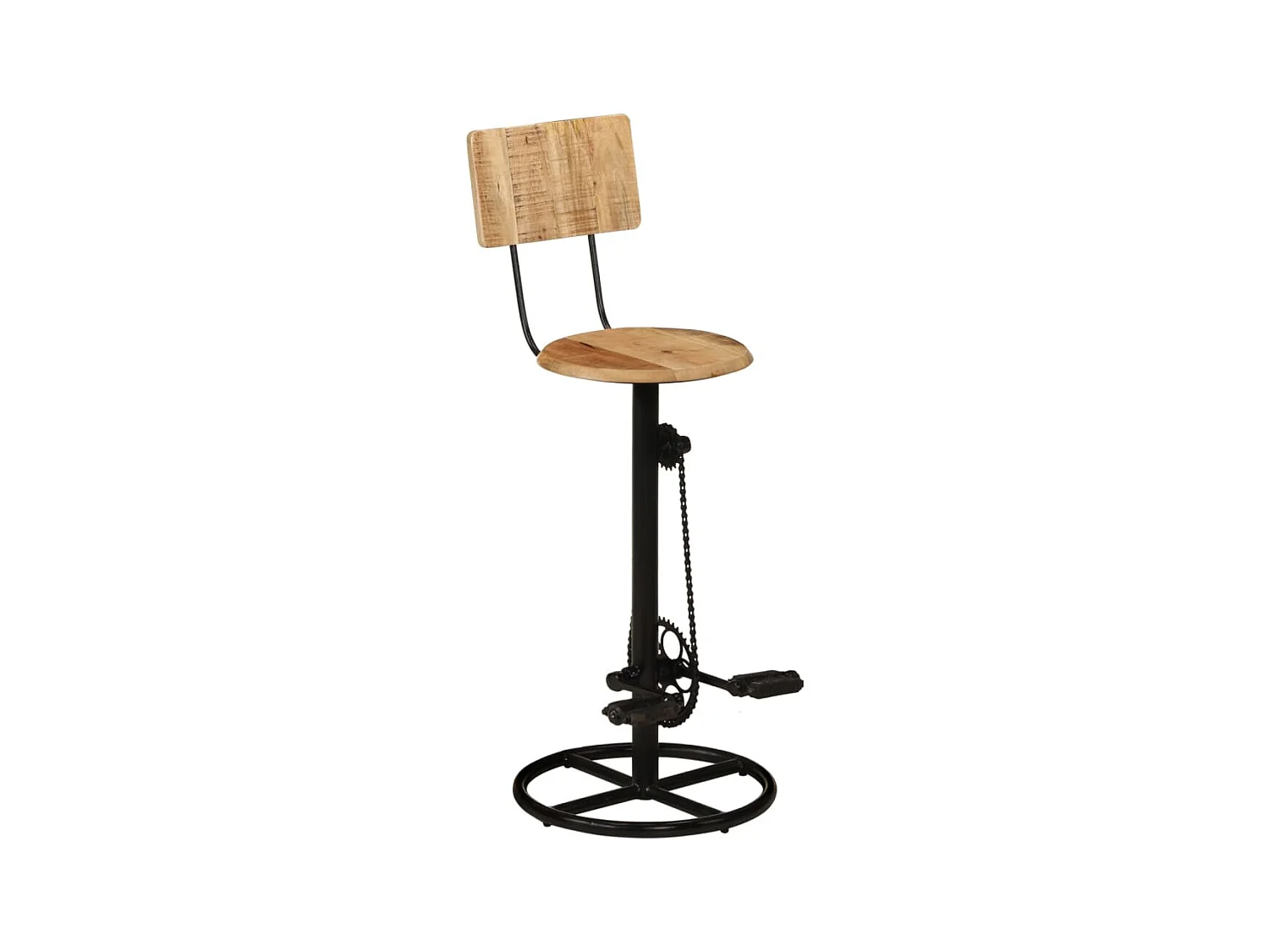 Tabourets de bar 2 pcs Bois massif de manguier