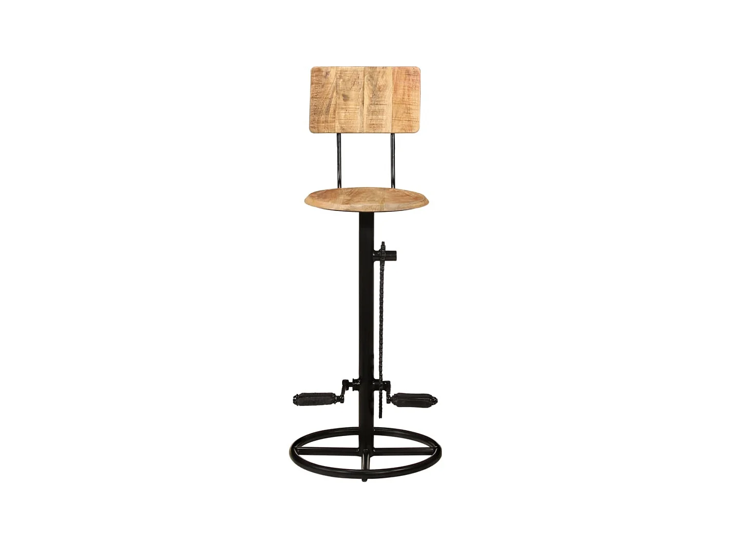 Tabourets de bar 2 pcs Bois massif de manguier