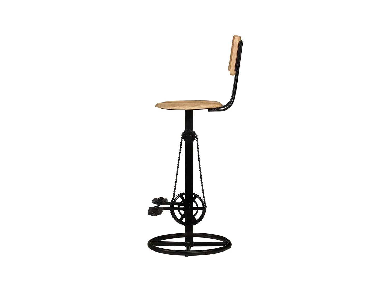 Tabourets de bar 2 pcs Bois massif de manguier