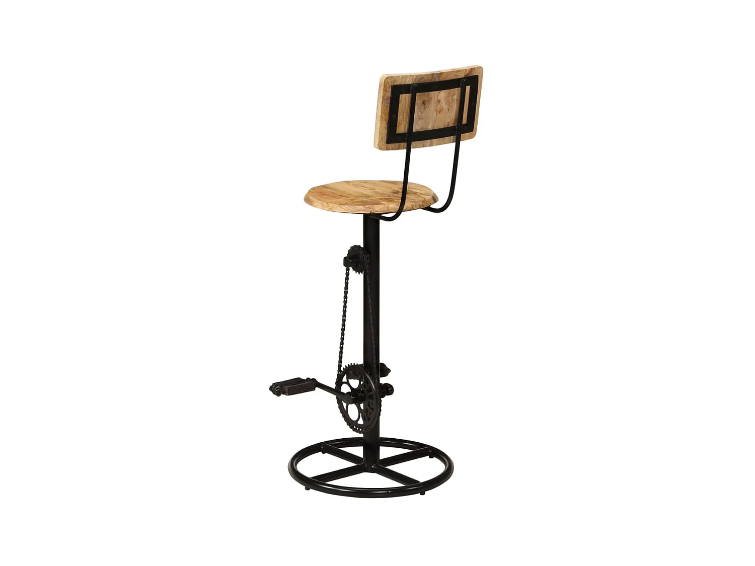 Tabourets de bar 2 pcs Bois massif de manguier