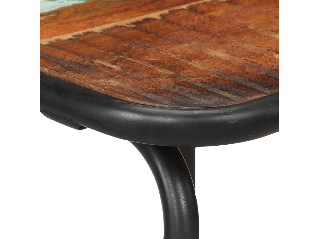 Chaises de bar 4 pcs Bois de récupération solide