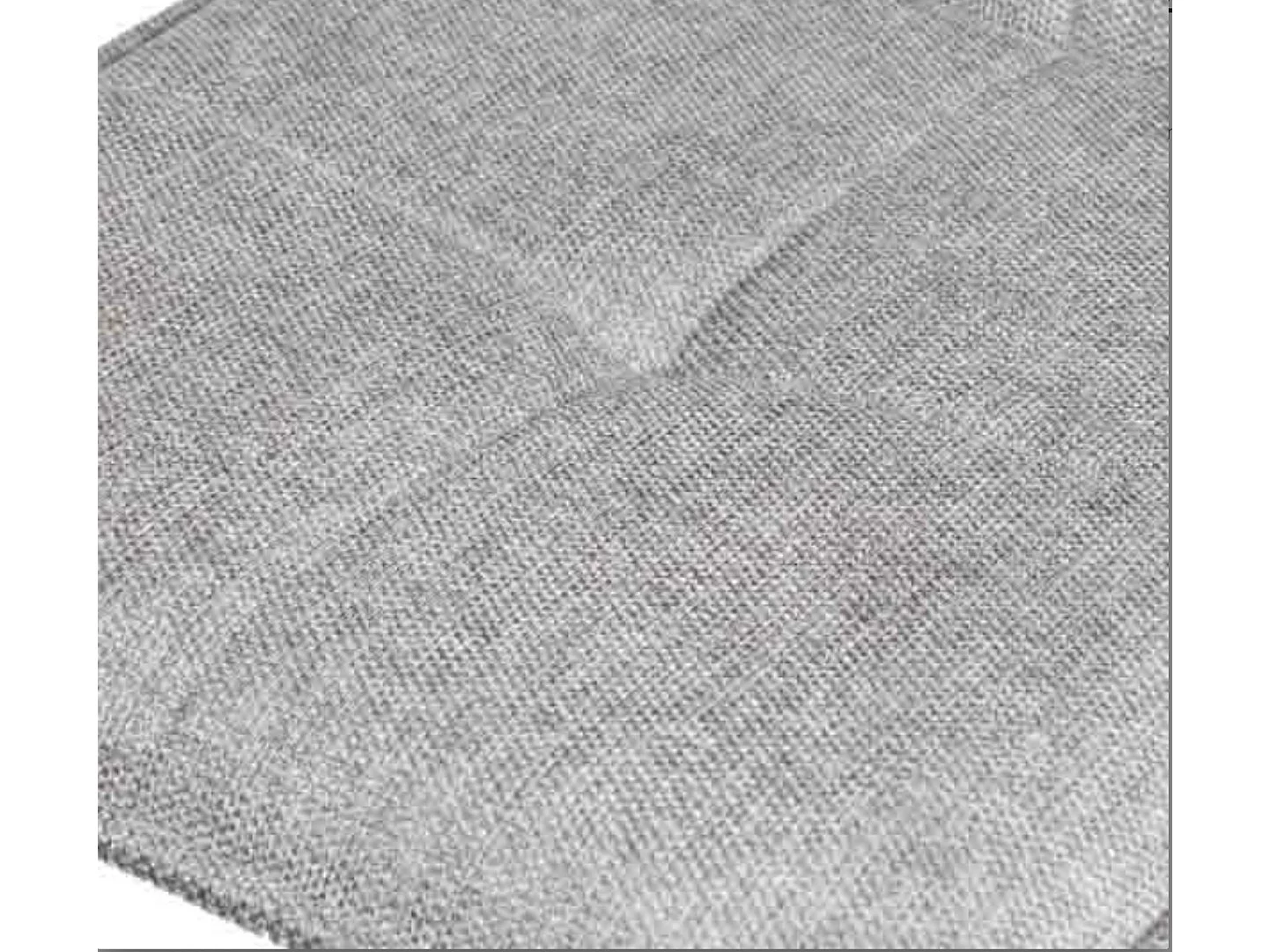 Tabouret moderne tissu avec pieds en métal noir Botane-Couleur Gris clair-Hauteur d'assise 74 cm