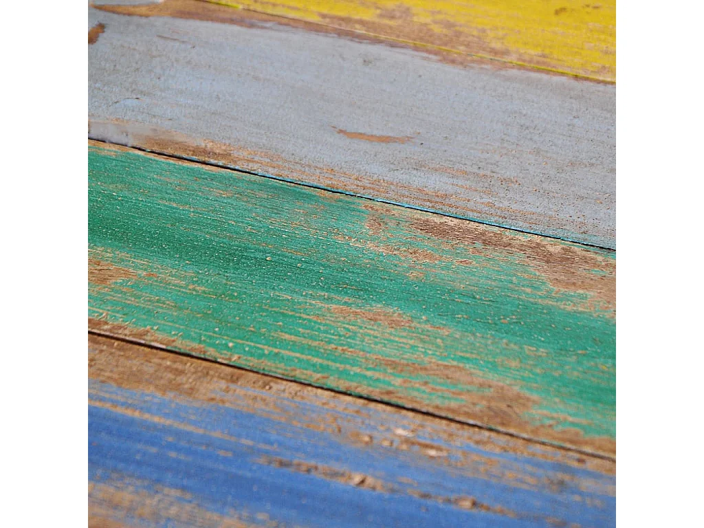 Tabourets de bar 2 pcs Bois massif de récupération