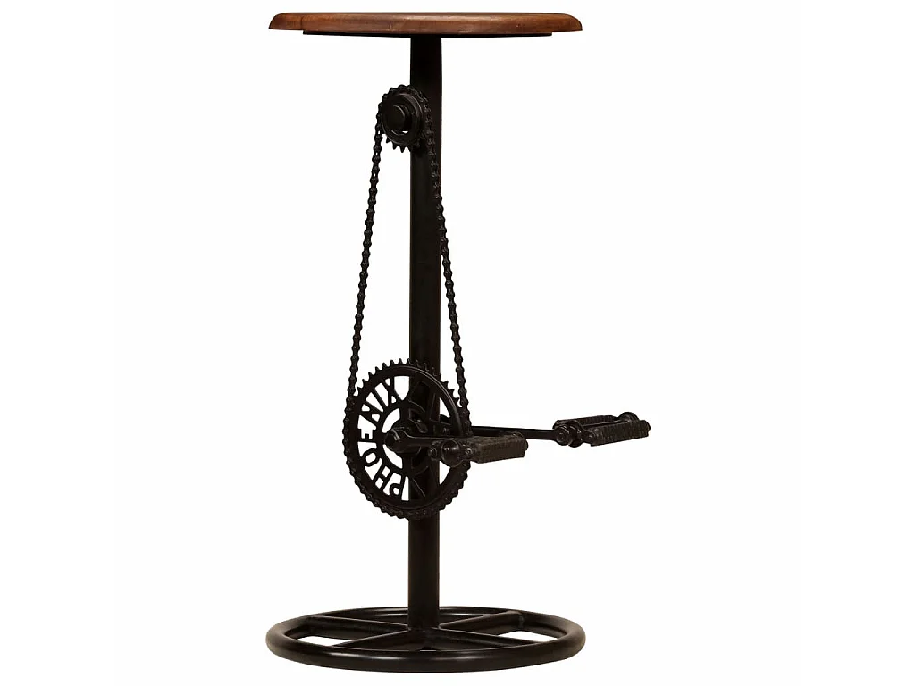 Chaises de bar 2 pcs Bois de manguier solide 2