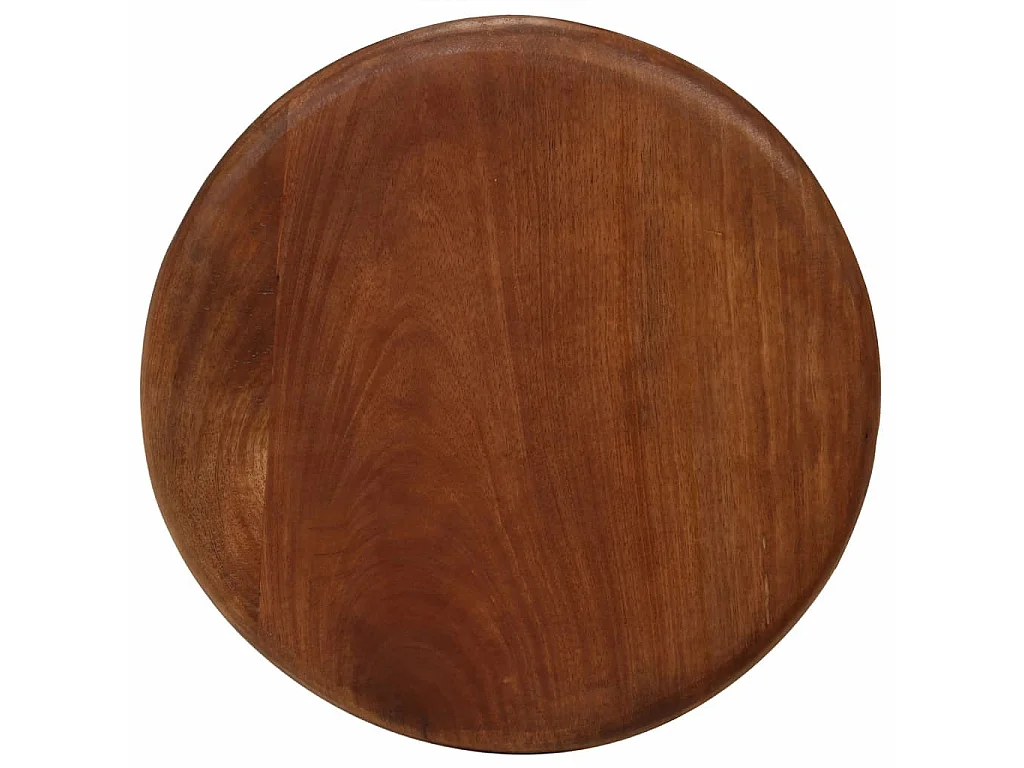 Chaises de bar 2 pcs Bois de manguier solide 2