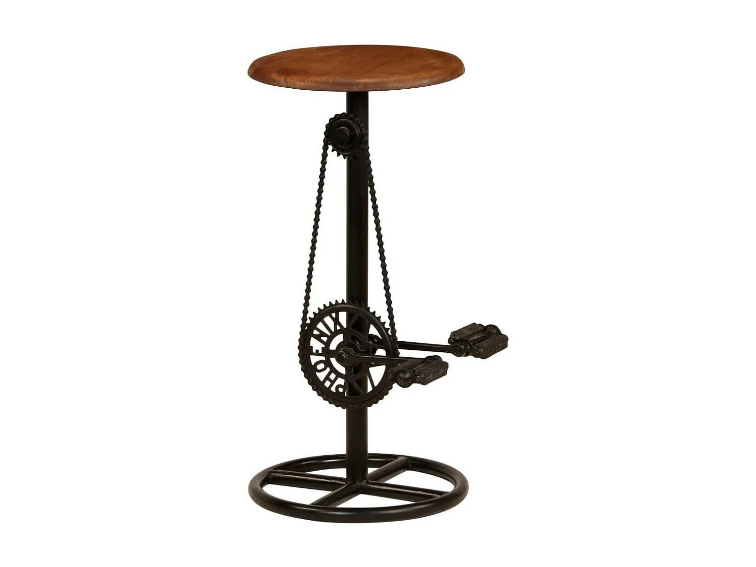 Chaises de bar 2 pcs Bois de manguier solide 2