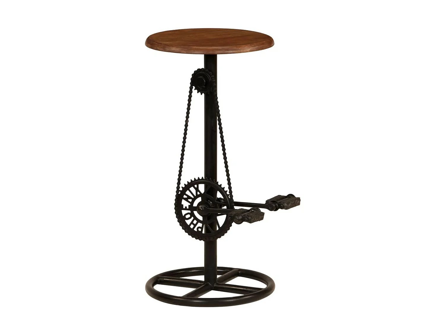 Chaises de bar 2 pcs Bois de manguier solide 2