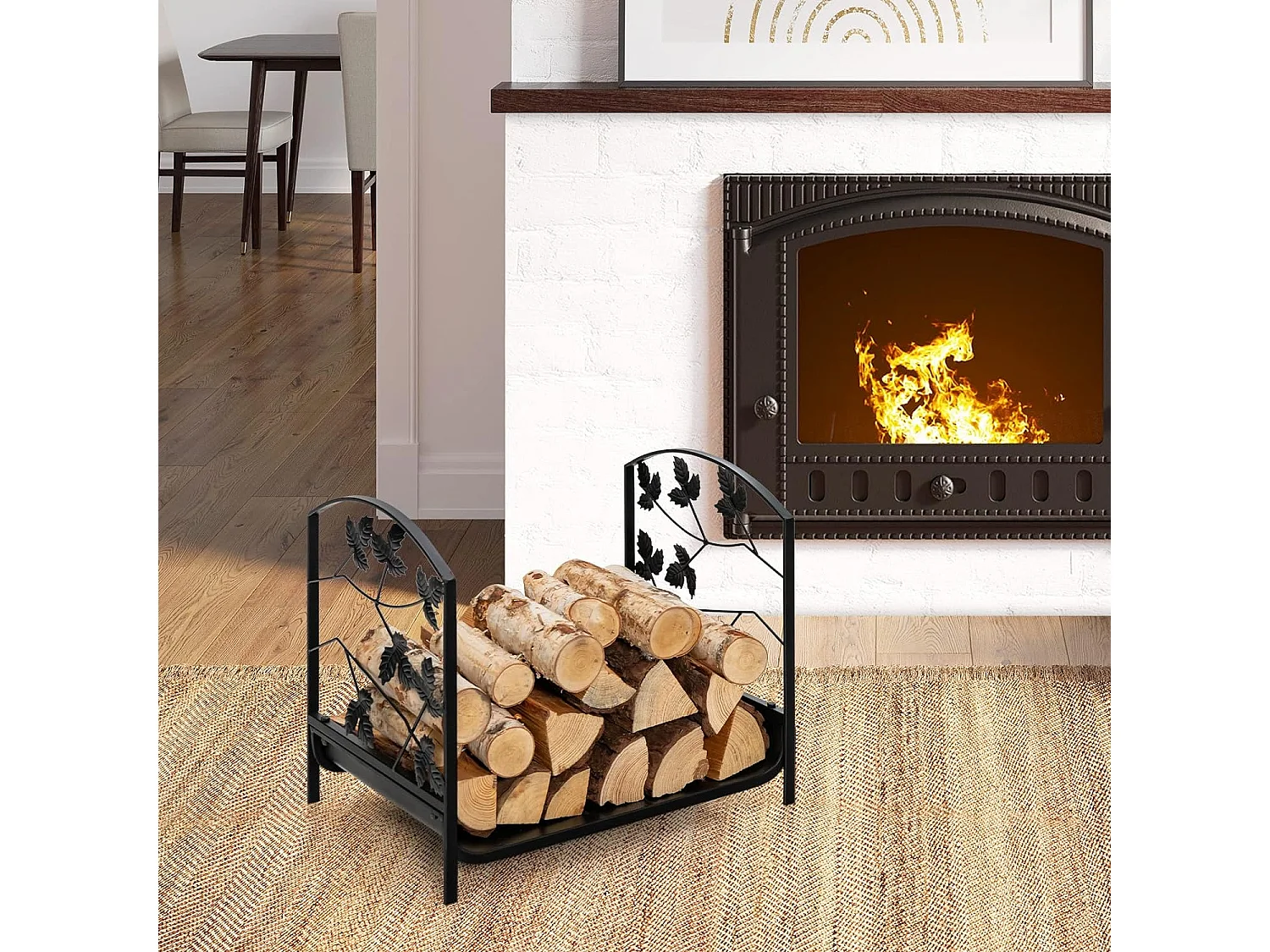 Kaminholzregal  Brennholzregal