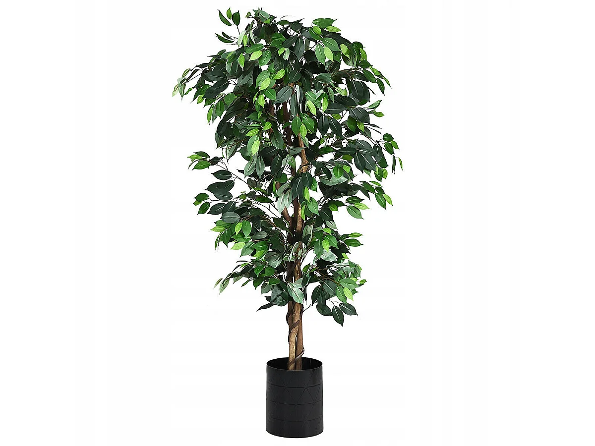 FICUS ARTIFICIEL, ARBRE ORNEMENTAL, POT DE 180 CM
