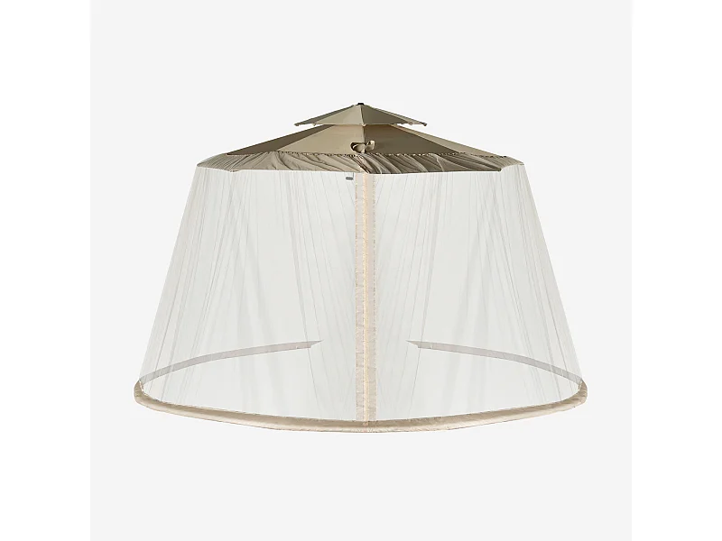 verstellbares Moskitonetz mit 2 Türen