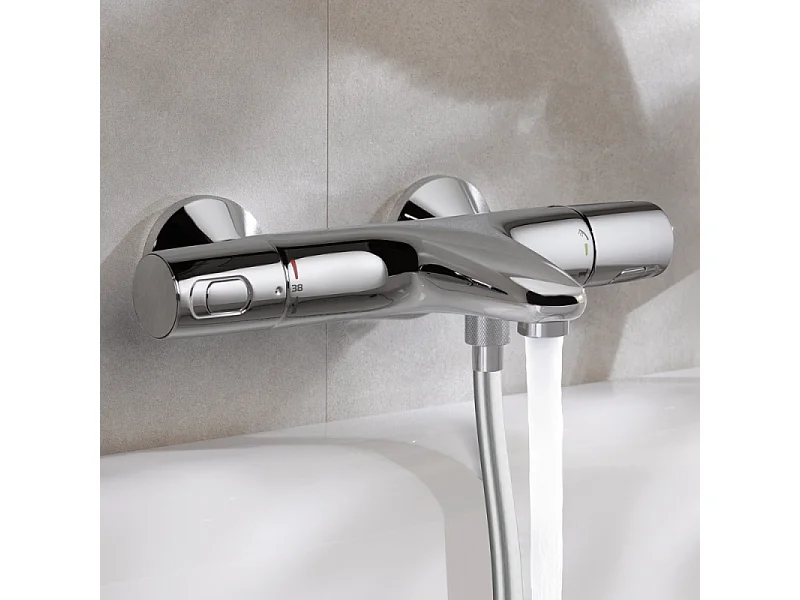 Thermostatische Bad- en Douchekraan GROHE Precision Trend Chroom