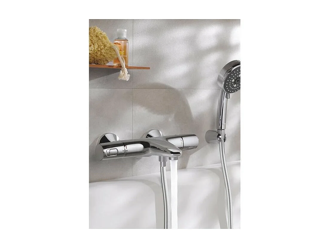 Thermostatische Bad- en Douchekraan GROHE Precision Trend Chroom