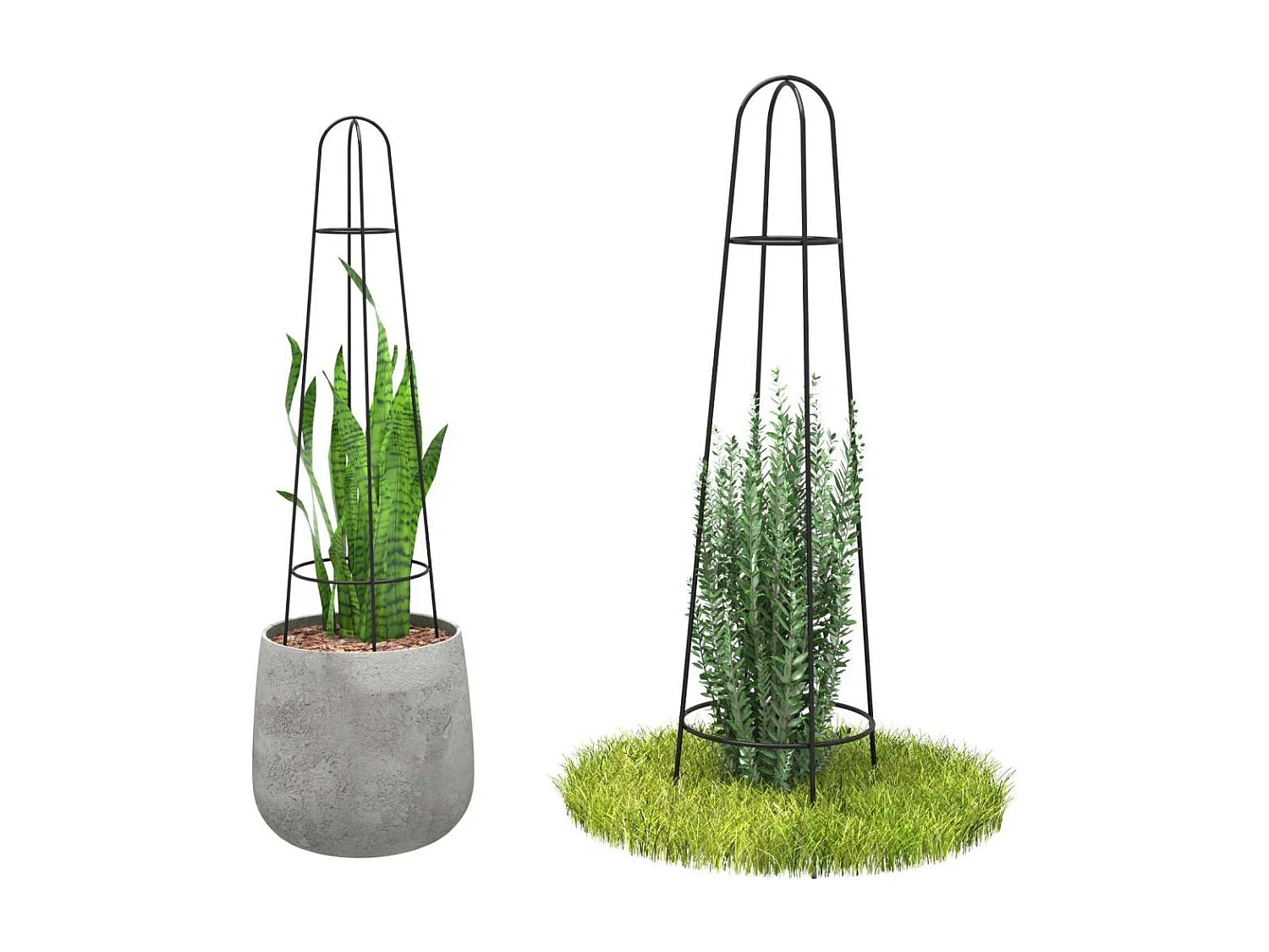 Treilli en acier 12 x 40 cm Sunny