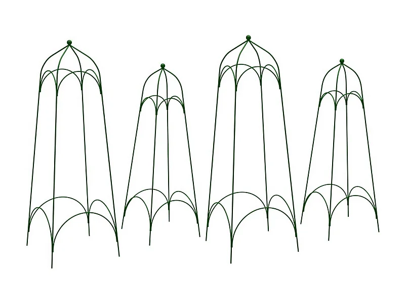 Treillis en acier Arthur (Lot de 4)