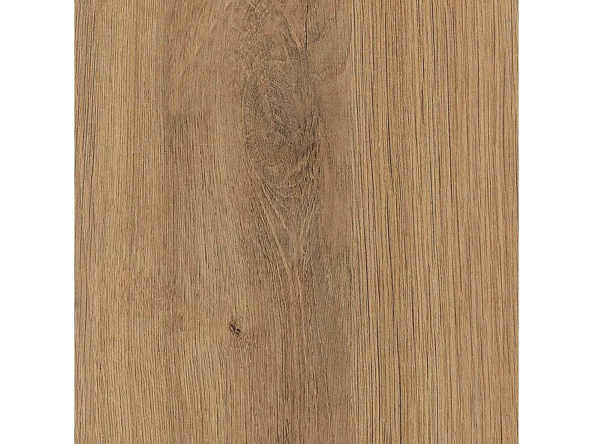 Buffet Bas - Mélaminé chêne - Naturel-blanc - 123 - 136 - 40 cm