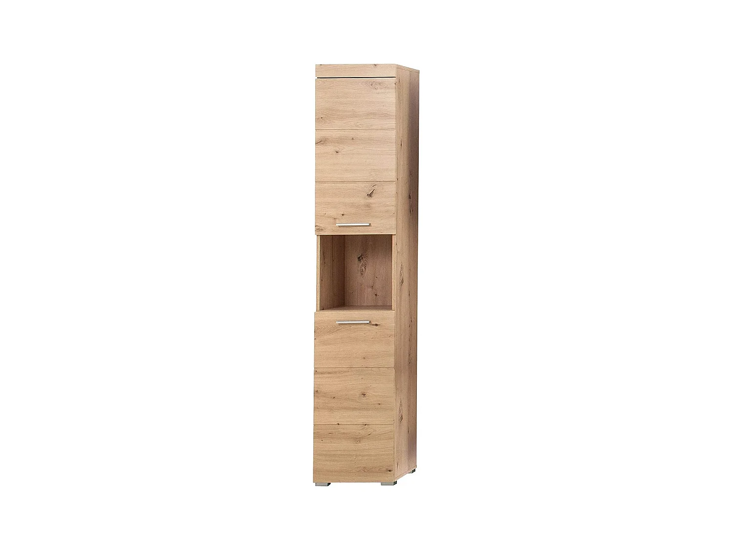 Columna de baño 2 puertas roble claro Kelia 37 cm