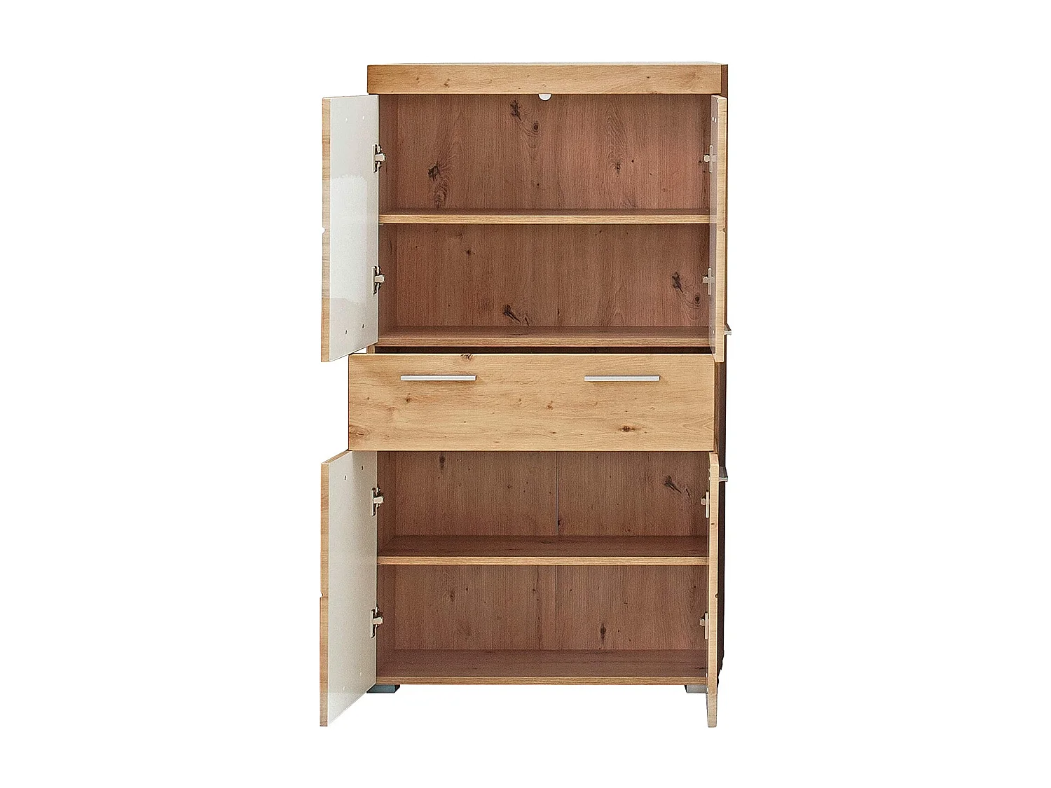 Kelia licht eiken 2-deurs badkamermeubel 73 cm