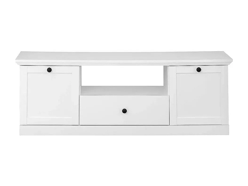 Ensemble meuble TV 2 pièces blanc mat Valex 235cm