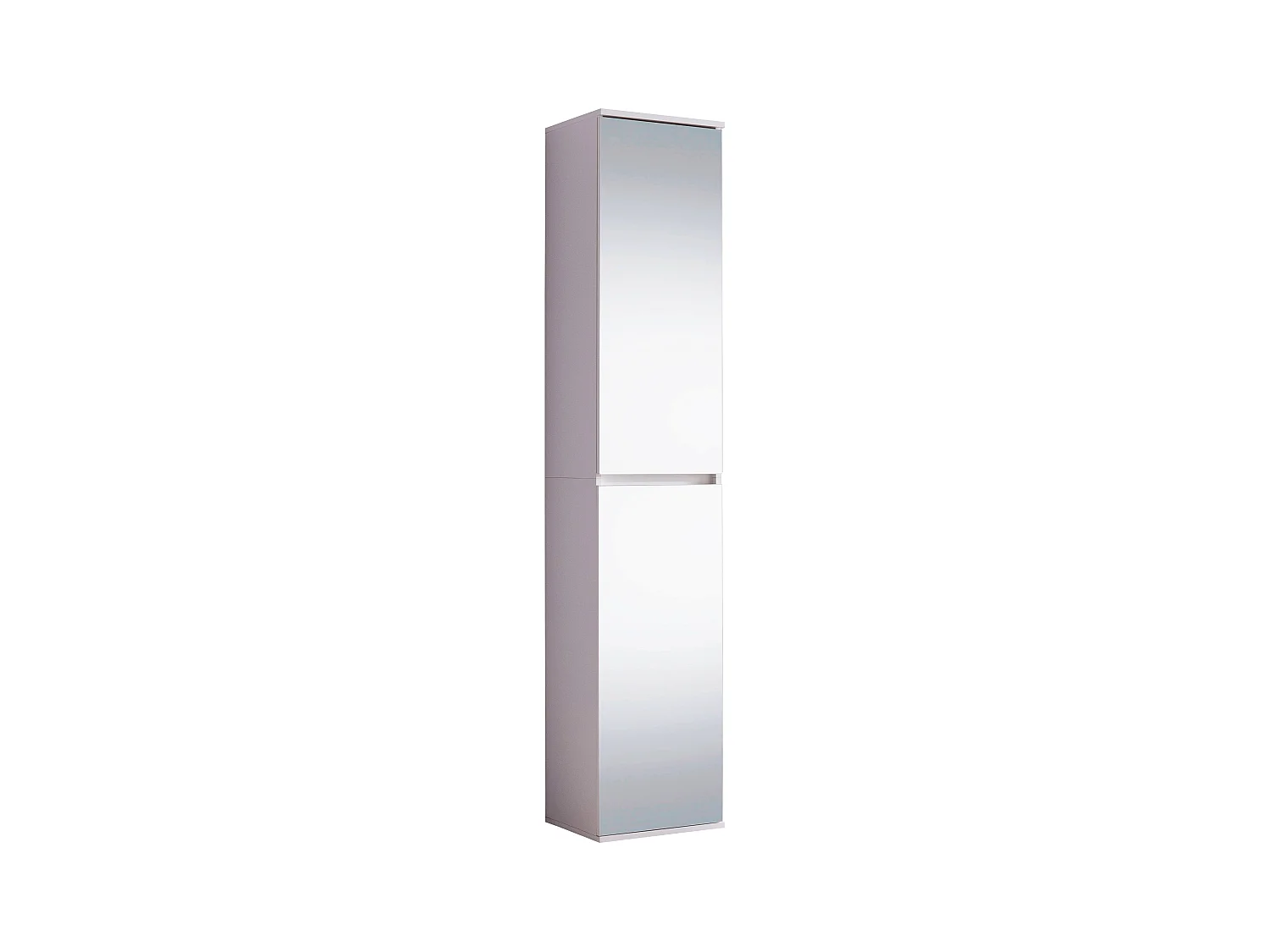 Armoire de rangement 2 portes avec miroir Cartel 37cm