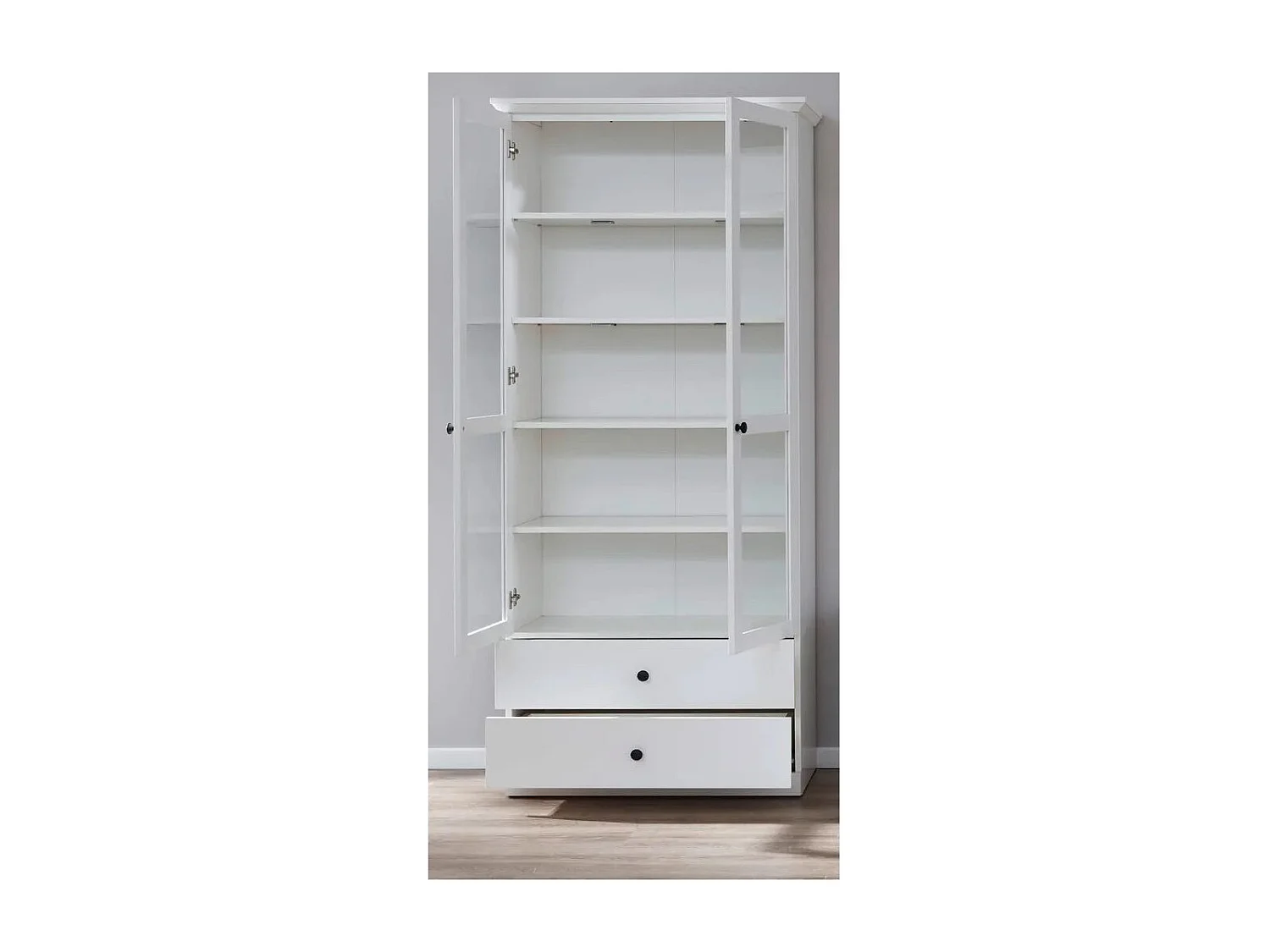 Ensemble meuble TV 3 pièces blanc mat Valex