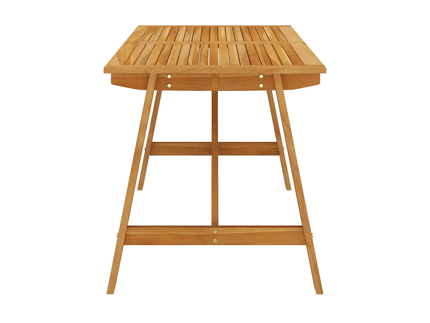 Mobilier de salle à manger de jardin 5 pcs Bois d'acacia solide