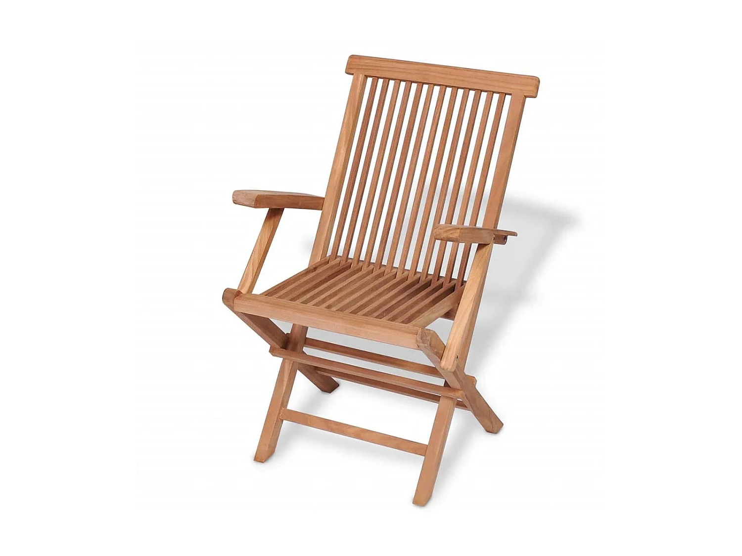 Mobilier à dîner de jardin 5 pcs Bois de teck massif