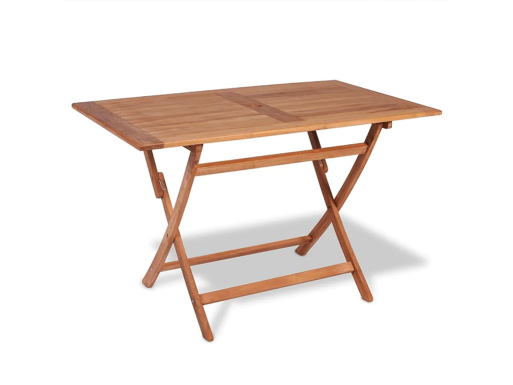 Mobilier à dîner de jardin 5 pcs Bois de teck massif