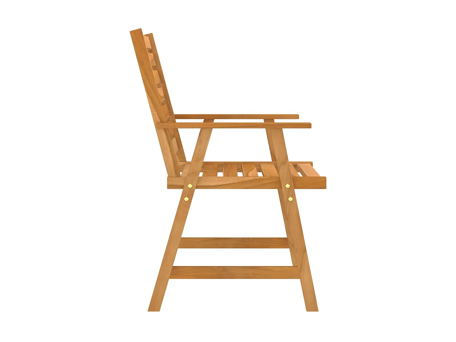 Mobilier de salle à manger de jardin 3 pcs Bois d'acacia solide 3