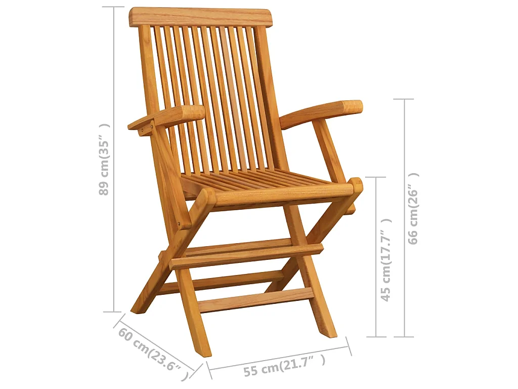 Mobilier à dîner d'extérieur pliable 9 pcs Bois solide de teck