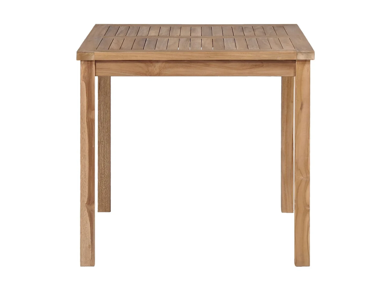 Ensemble de salle à manger de jardin 3 pcs Bois de teck solide 5