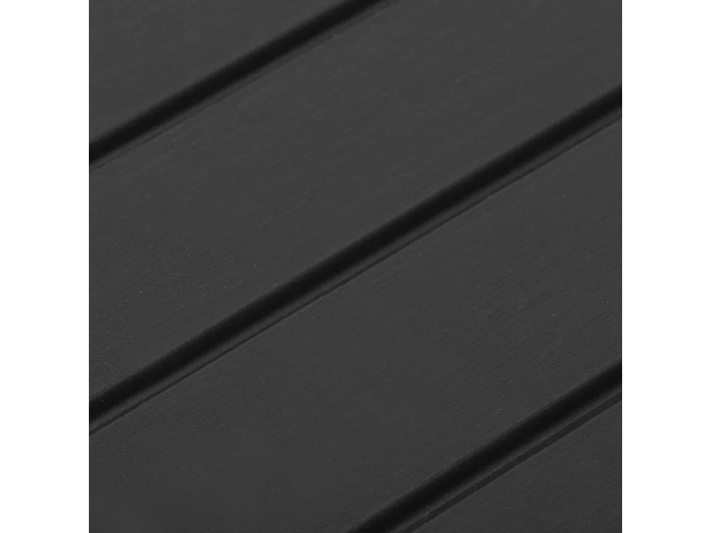 Tuintafel 53x53x40 cm kunststof grijs