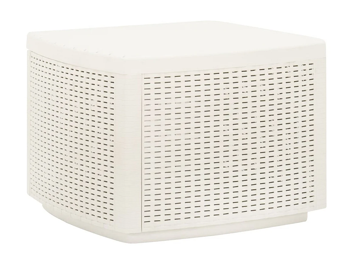 Table de jardin Blanc 53x53x40 Plastique