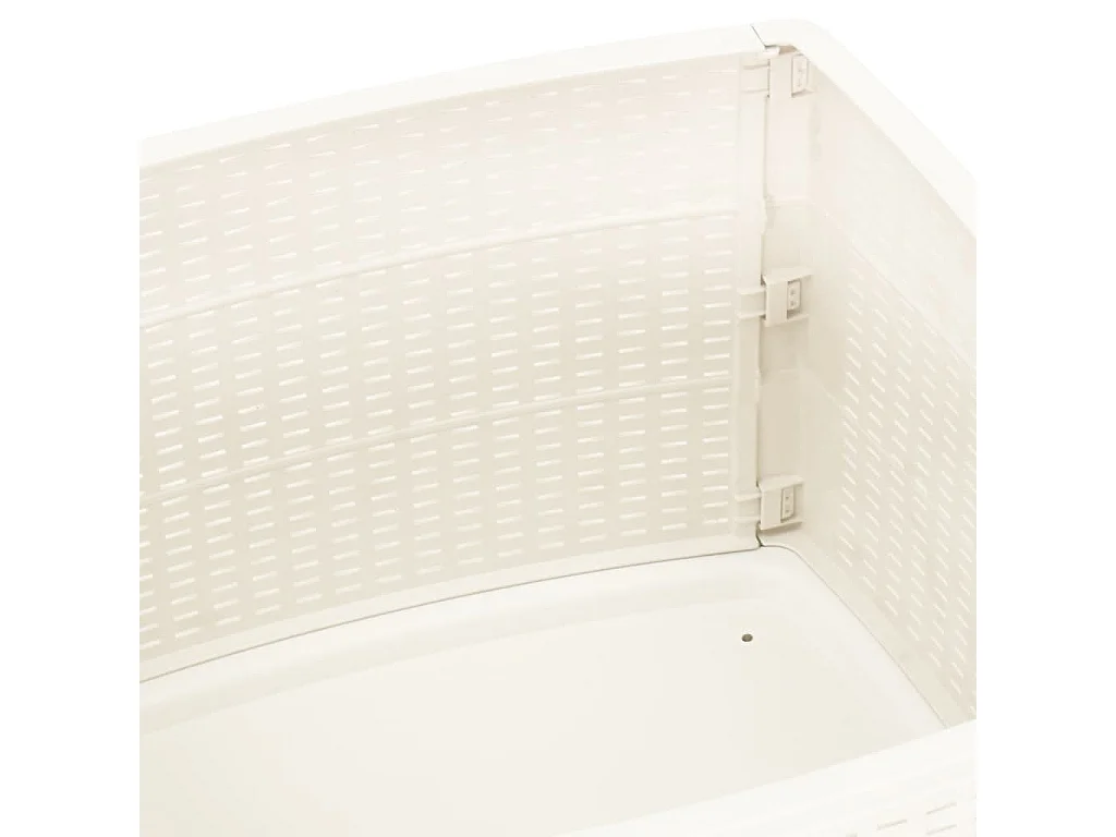 Table de jardin Blanc 53x53x40 Plastique