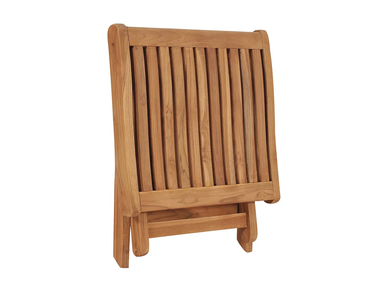 Repose-pied pliable 46,5x49x41,5 Bois de teck solide
