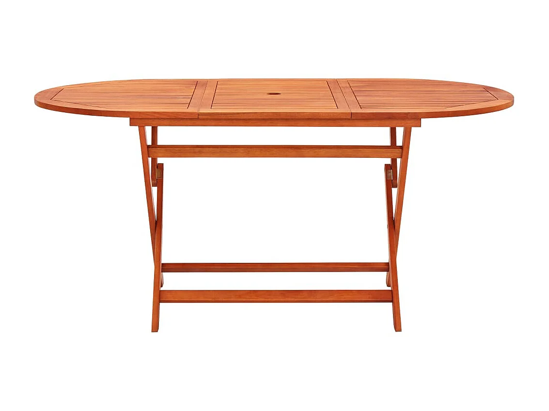 7-delige Tuinset inklapbaar massief eucalyptushout