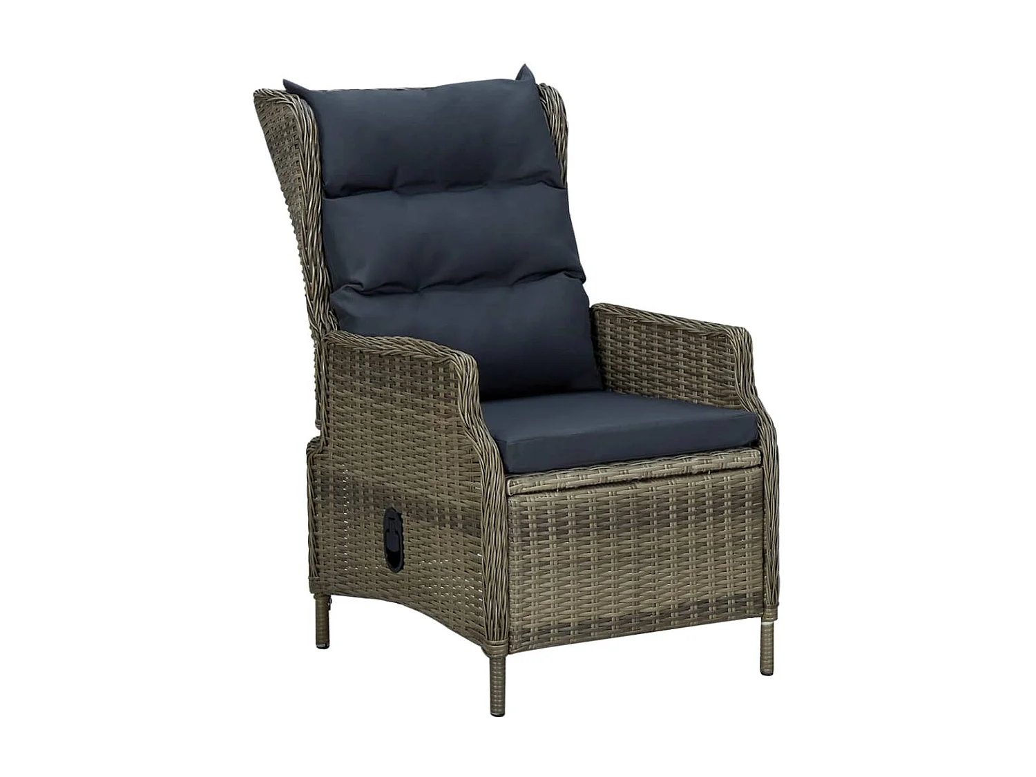 Ensemble de salle à manger de jardin 7 pcs Marron 6