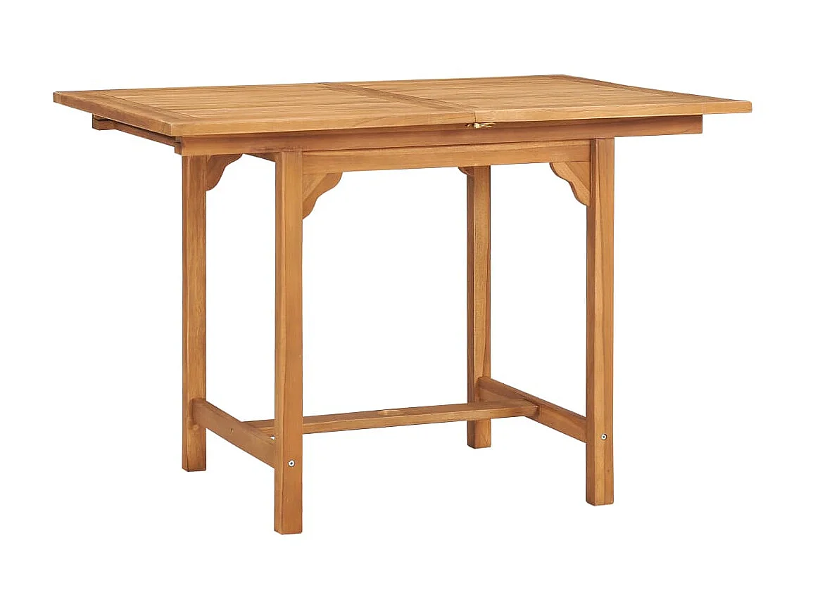 Salon de jardin 7 pcs Bois de teck massif 11