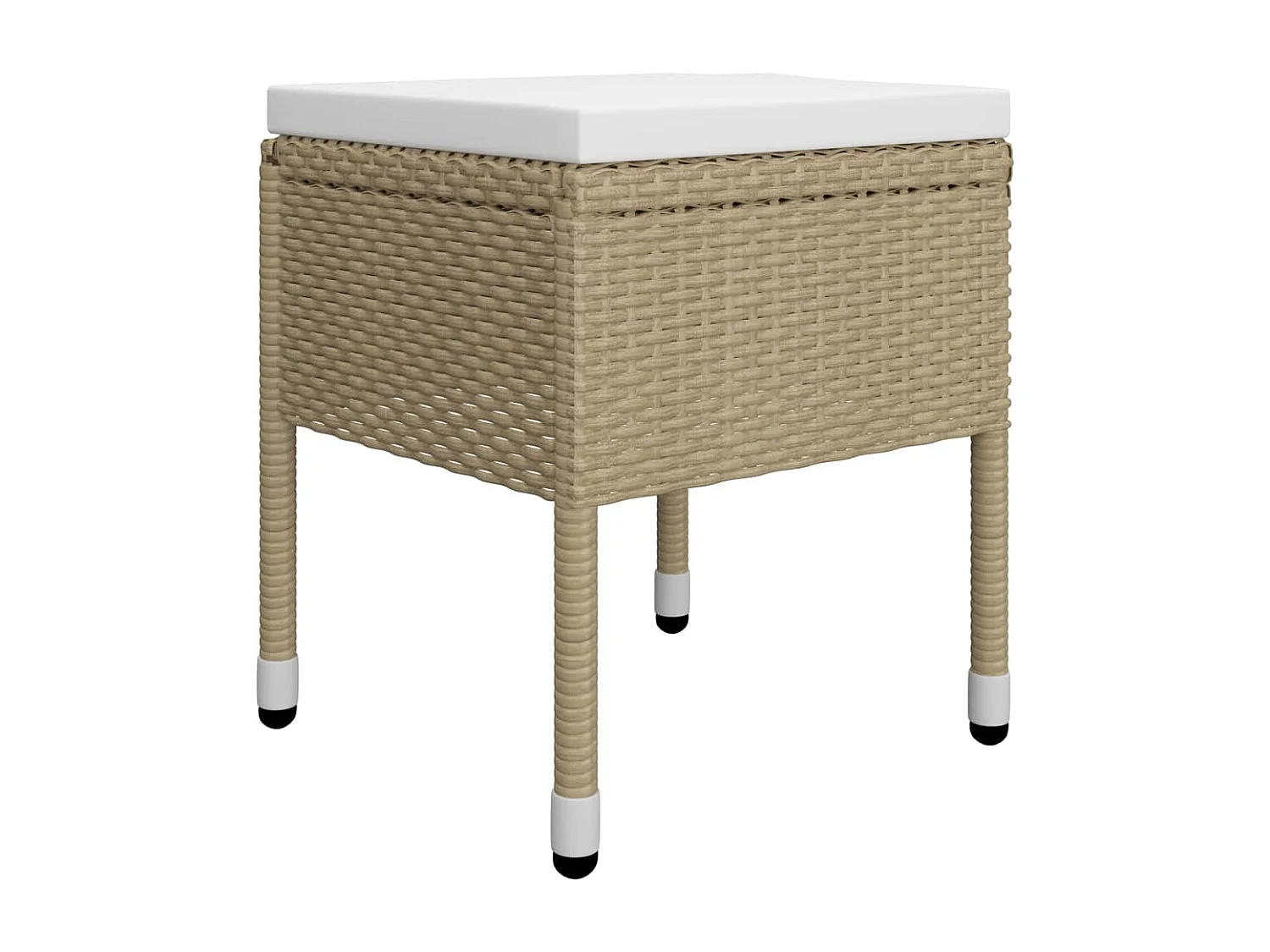 Ensemble de salle à manger de jardin 5 pcs Beige 4