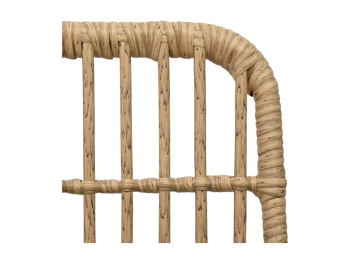 Ensemble à dîner d'extérieur 3 pcs Résine tressée et verre 2