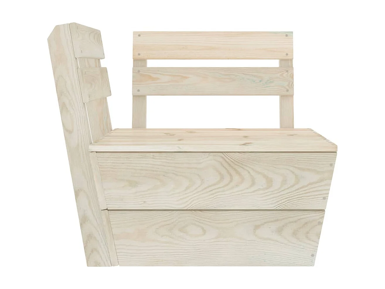 Salon de jardin palette 6 pcs Bois d'épicéa imprégné